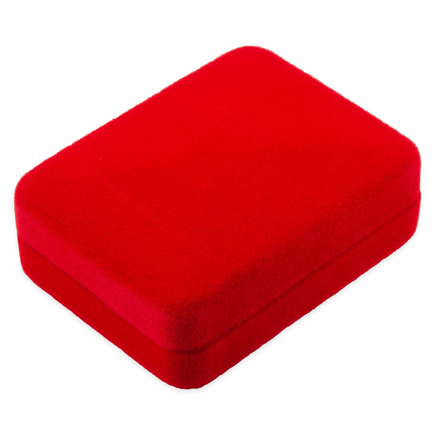 Classic Red Velvet Pendant/Earring (Flap)Jewelry Gift Box