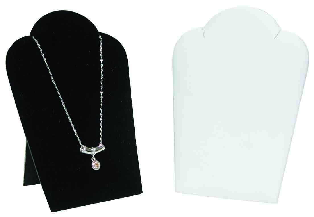 White 5 1/4"H Necklace Display with Easel