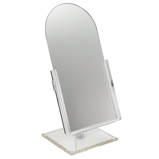 Springline Arch Mirror – 14.5” High – Crystal Clear Acrylic Frame