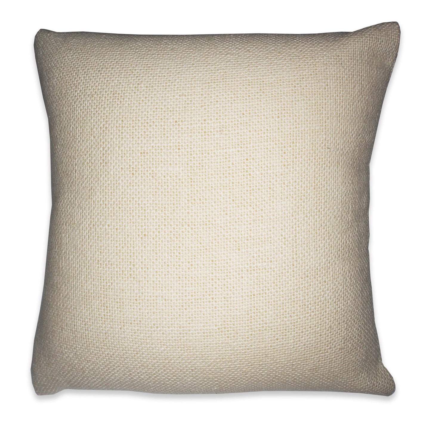 5" Beige Linen Pillow Displays