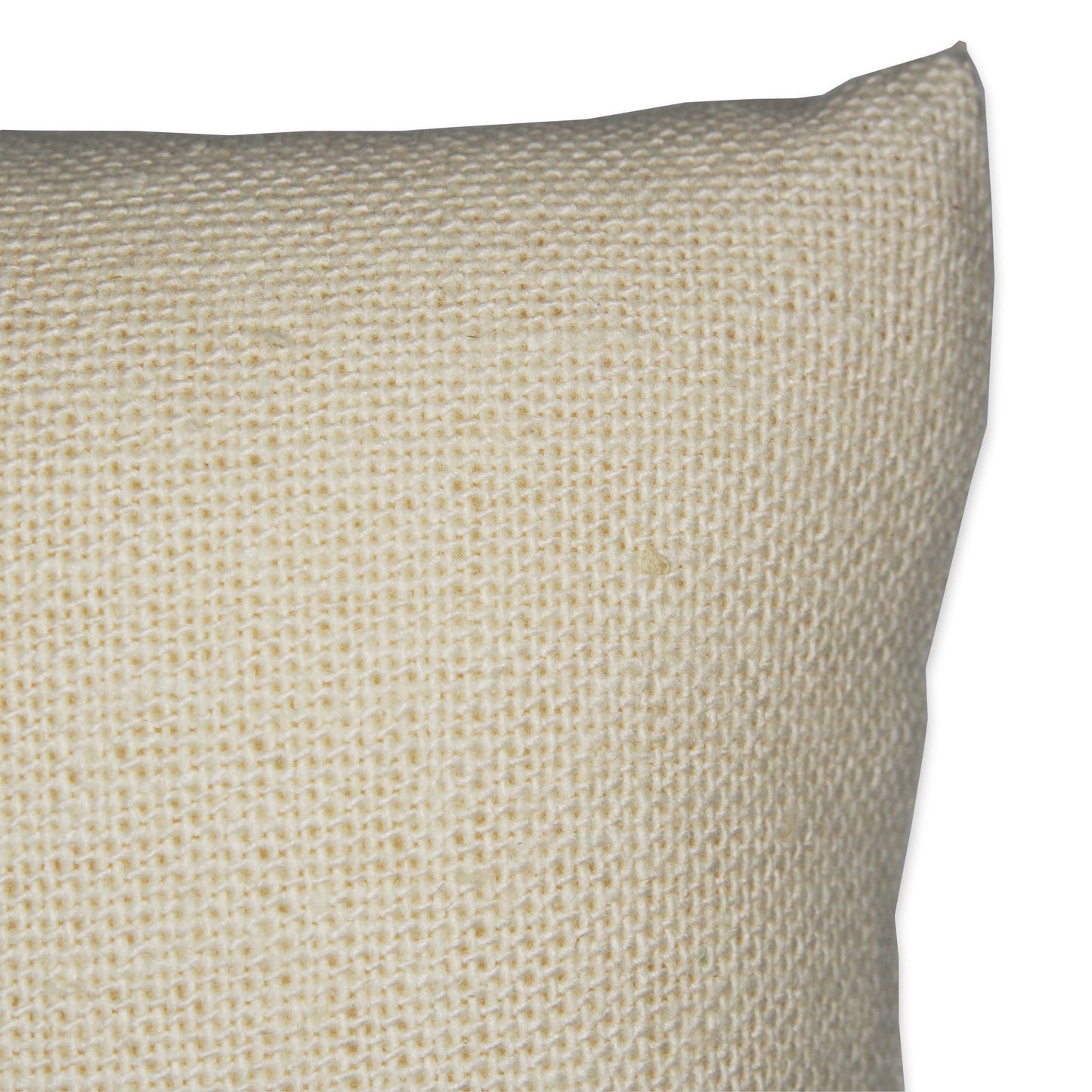 5" Beige Linen Pillow Displays