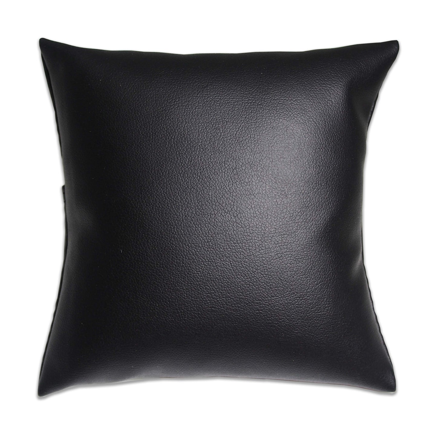 4" Black Leatherette Pillow Displays