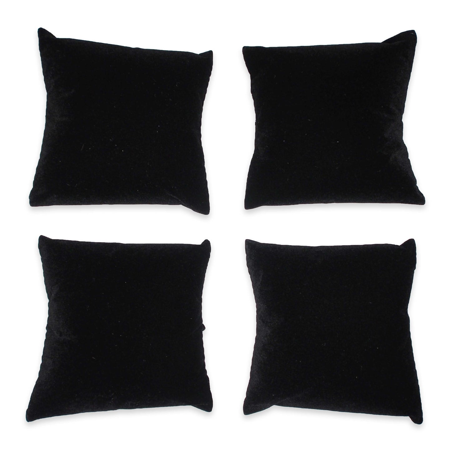 3" Black Velvet Pillow Displays