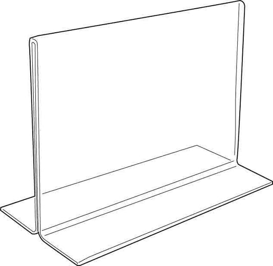 Acrylic Sign Holder 7" x 5 1/2"H