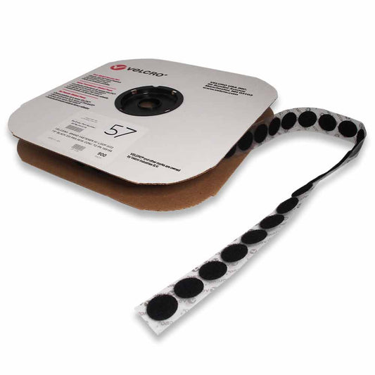 Roll of Velcro fastener dots, choose size, color and Hook / Loop