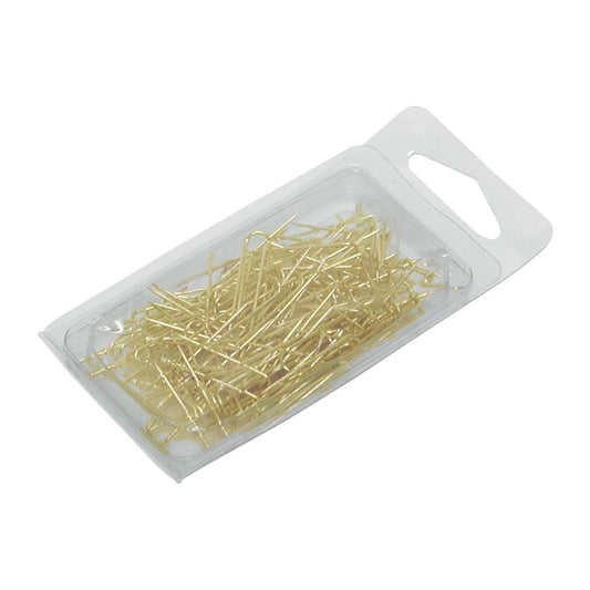 Gold "U"-pins - 100 Pcs