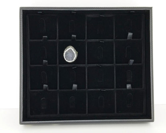 16 Ring Clip Super-Light weight Poly Textured Display Tray