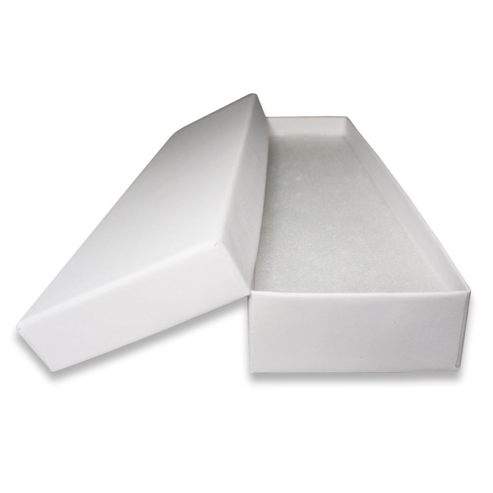 Matte White Cotton Filled Boxes