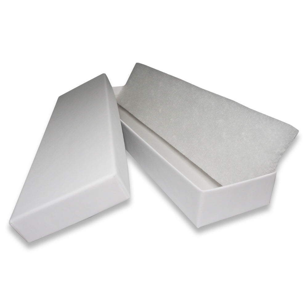 Matte White Cotton Filled Boxes