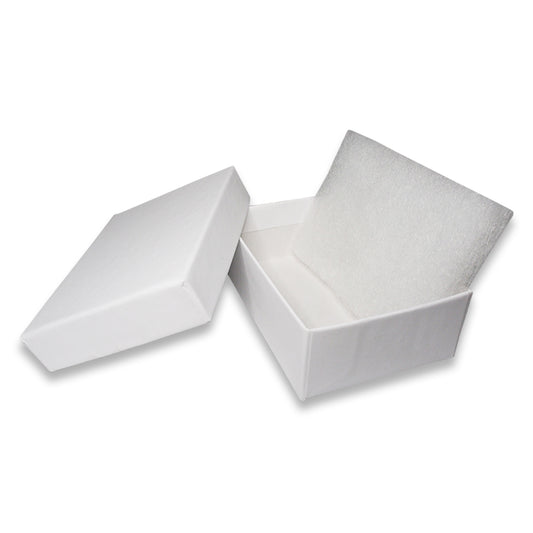 Matte White Cotton Filled Boxes
