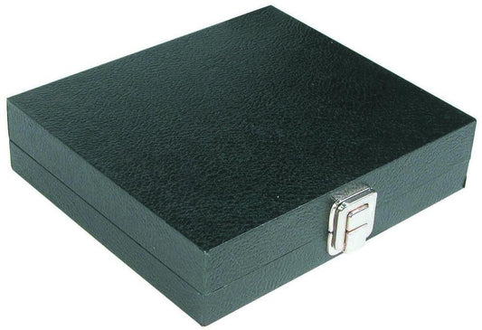 Medium Solid Top Lid with Metal Claps Display Tray - 8 1/4" x 7 1/4" x 2"H