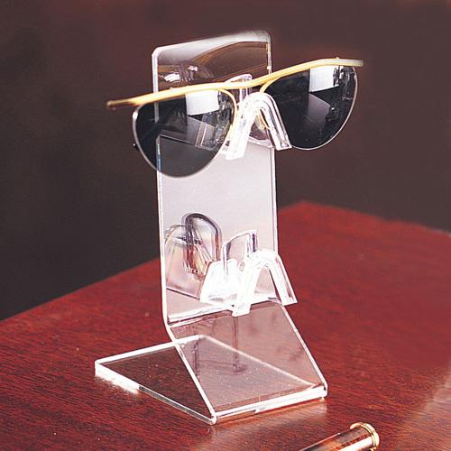 2 Tier Slanted Base Acrylic Eyewear Display Display