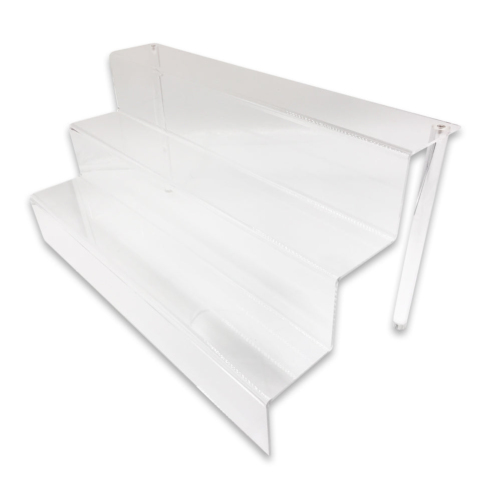 3 Tier 18" Wide Acrylic Riser