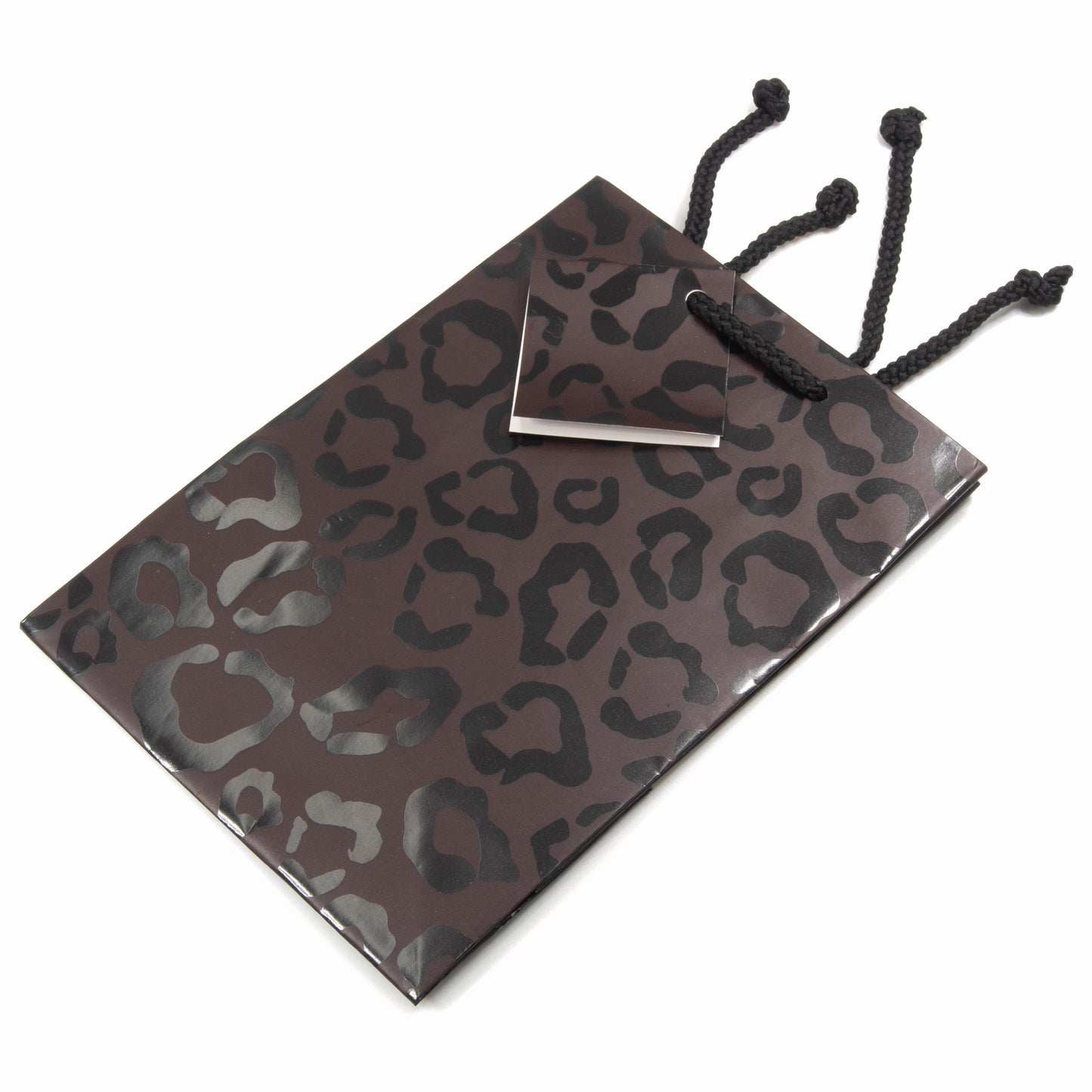 Leopard Spot Coating Tote Bags (10Bags/Pack)