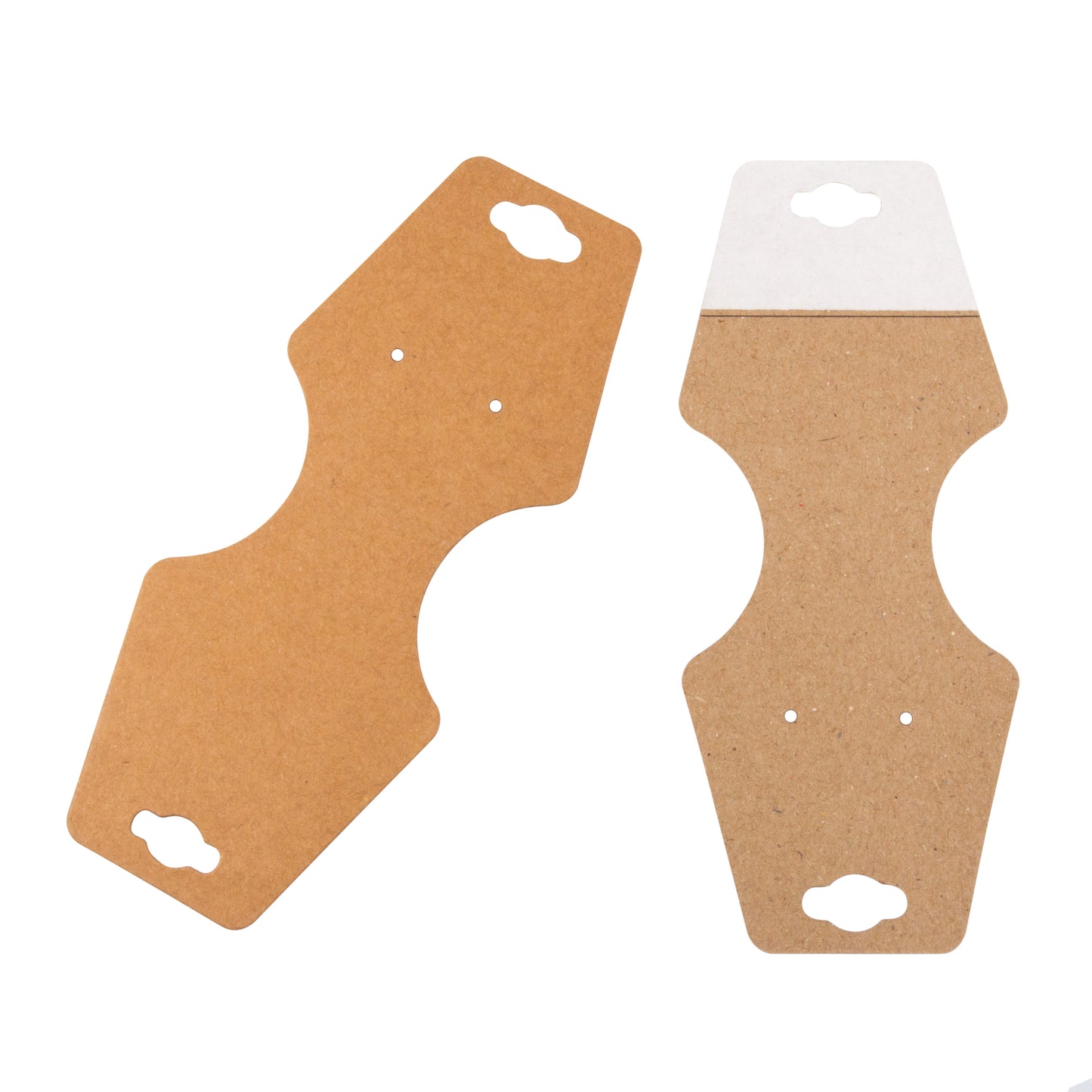 Large Necklace/Bracelet Foldover Cards - 100pcs/pack - (3 color options)