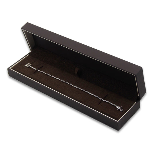 Brown Elegant Matte Boxes with Reversible Inserts