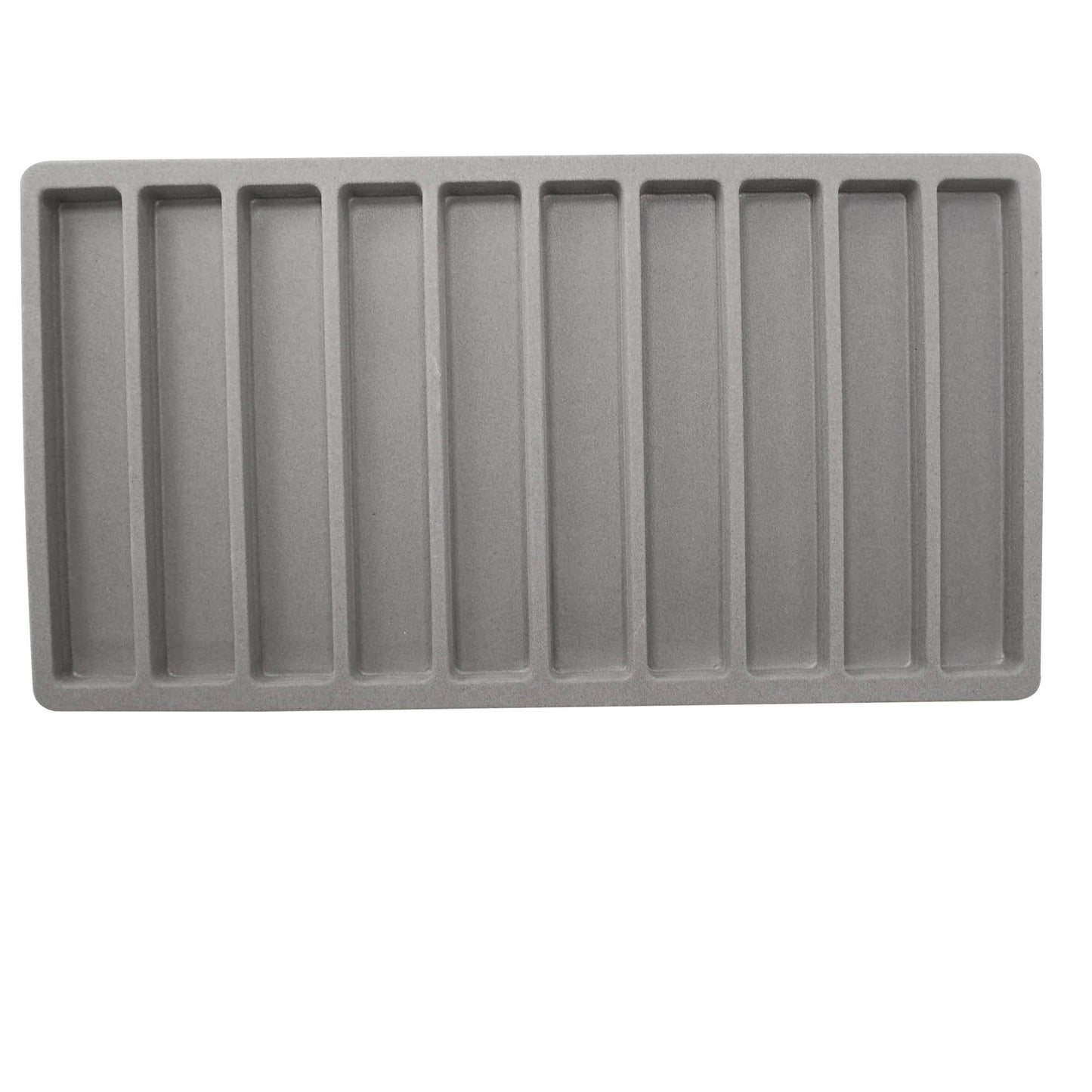 Grey Flocked Compartment Tray Inserts