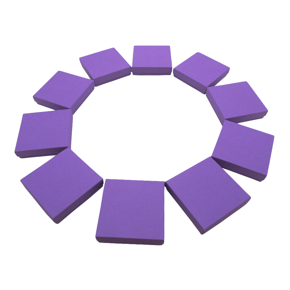Purple Kraft Cotton Filled Boxes - 6 Sizes Available!