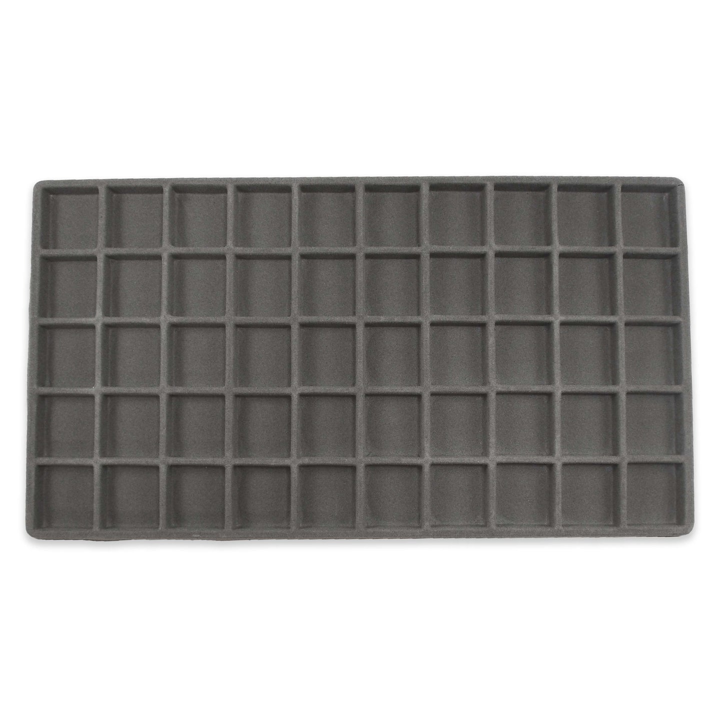 Grey Flocked Compartment Tray Inserts