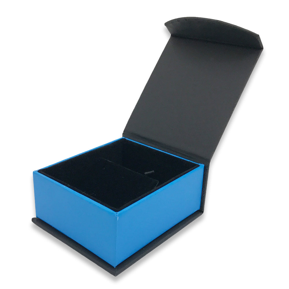 Cobalt Blue Deluxe Magnetic Flap Box