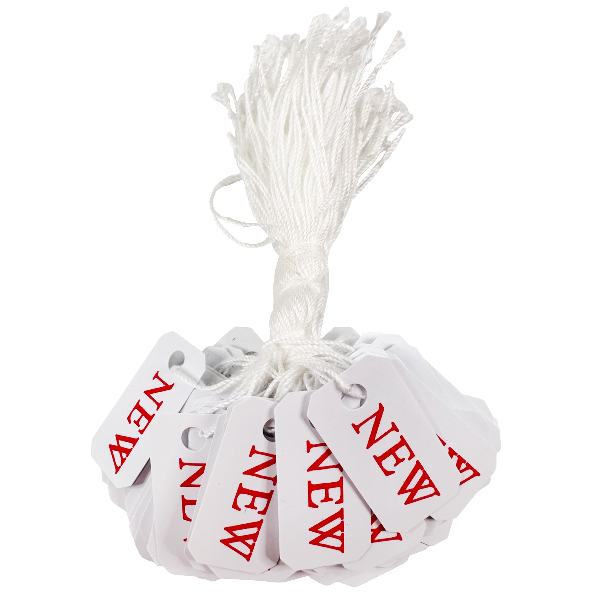 100Pcs Price Tags with String Attached Writable for Product