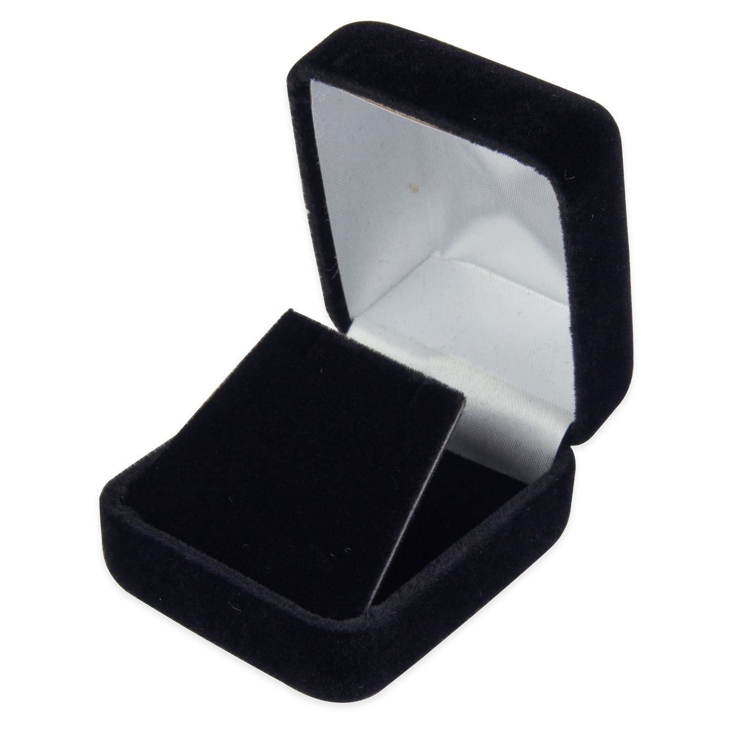 Classic Black Velvet Earring Jewelry Gift Box