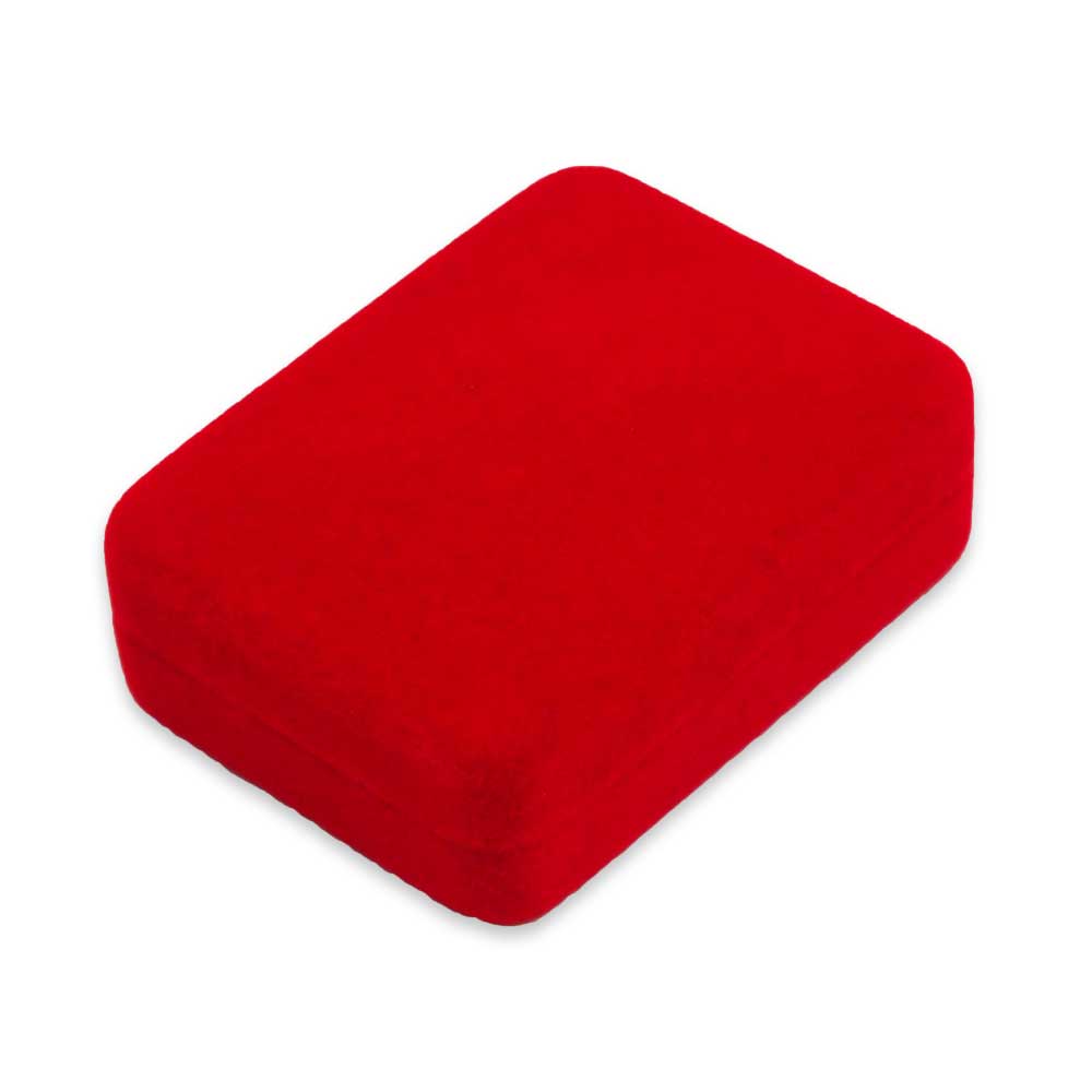 Classic Red Velvet Earring Jewelry Gift Box