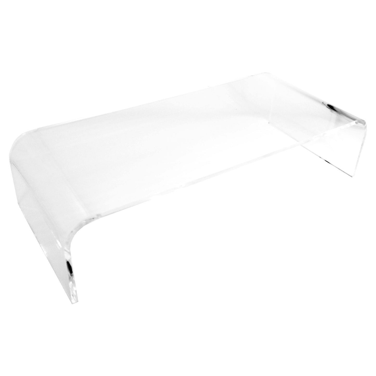 5" High Acrylic Glass Elevated Computer Monitor Stand - Qty 1