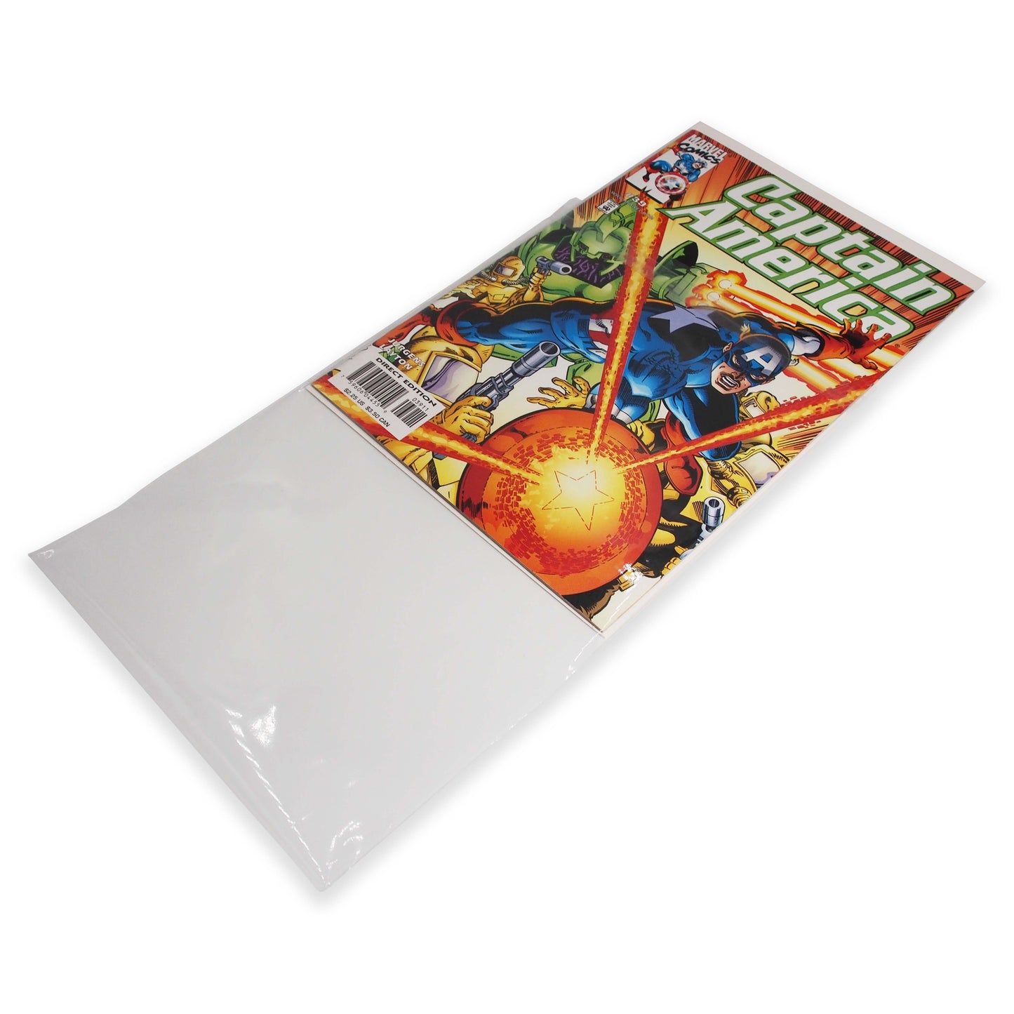 100 Qty Protective Comic Book Sleeves - Super Clear OPP Plastic Bags - 7.2" x 10.2"